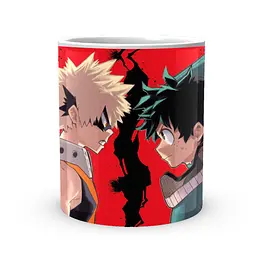 Кружка GeekLand Моя геройська академія My Hero Academia Бакуго і Деку в профіль Протистояння MHA 02.522 - мініатюра 2