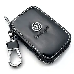 Подарунковий набір №6 для Volkswagen / брелок і чохол для автоключів / шкіра наппа - мініатюра 2