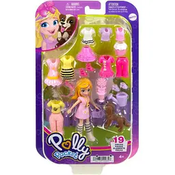 Набір Polly Pocket Стильний гардероб модниці в асортименті (HKV88) - мініатюра 8