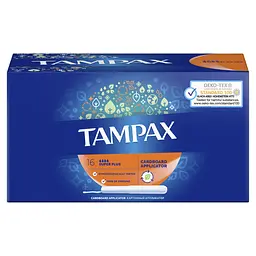 Тампони Tampax Super Plus Duo, 16 шт. - мініатюра 3