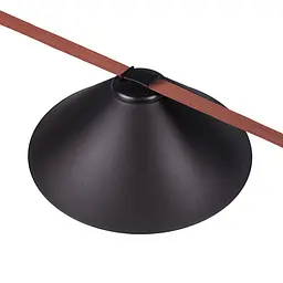 Трековий світильник LED Levistella 78018-BL06 BK, 18W, чорний, для текстильних трекових систем - мініатюра 3