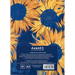 Книга записна Axent UA Ї A5 в клітинку 96 аркушів (8455-3-A) - мініатюра 5