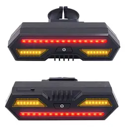 Трекер GPS велосипедний V03B Bike Tacker+Auto Tail Light 2in1 SIM (4GLTE+3GWCDMA+2GGSM) 140/2400mAh Black