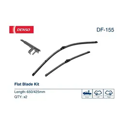 Щітка склоочисника Denso DF-155 - мініатюра 3
