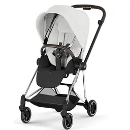 Cybex Mios Style 5.0 коляска 2 в 1 Off White шасі Chrome - мініатюра 5