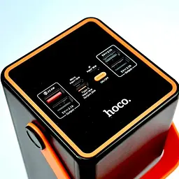 Повербанк з ліхтарем 90000 mAh 22.5 W Hoco J107 Super 333Wh PD20 W 4xUSB / Type-C / MicroUSB - мініатюра 5