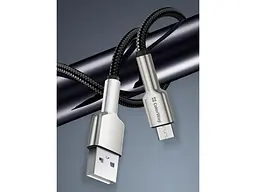 Кабель ColorWay USB - MicroUSB 1m Black (CW-CBUM046-BK) - мініатюра 9