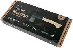 Подарунковий набір Fiskars Norden chopping axe N7 + sharpener SET 1051146 - мініатюра 4
