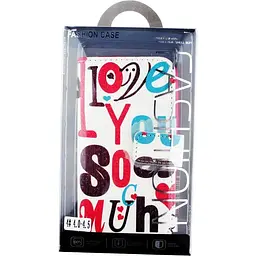 Чохол-книжка Toto Book Universal cover Picture Love with window 4-4.5" Hot Pink - мініатюра 4