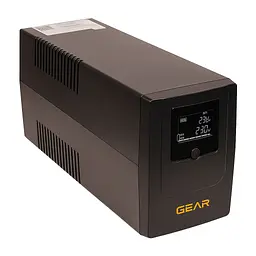 Пристрій безперебійного живлення GEAR GU-1200PLCD