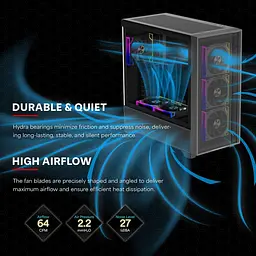 Вентилятор для корпуса 120mm*3 Xilence GAMING XPF360.ARGB PWM - мініатюра 9