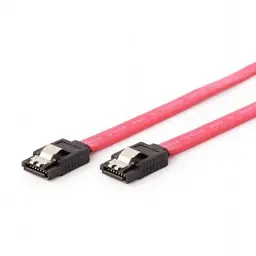 Кабель для передачі даних SATA III 0.3m Cablexpert (CC-SATAM-DATA-0.3M) - мініатюра 2