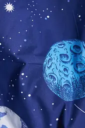 Набір наволочок Moon&Star Бязь Gold Люкс Planets 40х40 см 2 шт - мініатюра 4