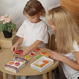Магнітні пазли Magdum Baby puzzle Фрукти та овочі ML4031-25 EN - мініатюра 6