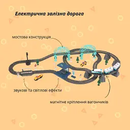 Ігровий набір OTAMANKO Мандрівний Експрес 118 деталей - мініатюра 2