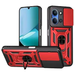 Чохол до мобільного телефона BeCover Military Xiaomi Redmi 15С 4G/5G Red (713928)