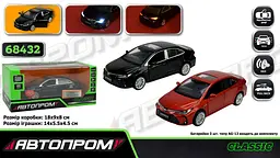
Машинка металева Toyota Corolla Hybrid 1:33 АВТОПРОМ світло звук двері 68432 - мініатюра 4