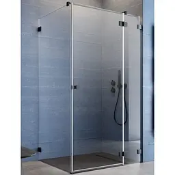 Душові двері Radaway Essenza Pro KDJ 110x200 ліва, безпечне скло, прозоре, чорна (10097110-54-01L)