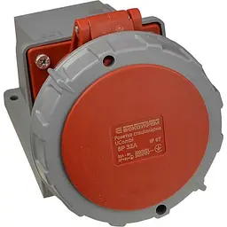 Розетка стаціонарна АСКО серії UСombi 5P 32A IP 67