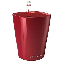 Вазон Lechuza Mini-Deltini Premium яскраво-червоний (14960)