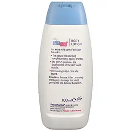 Дитячий лосьйон Sebamed Baby, 100 мл - мініатюра 3