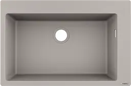 Кухонна мийка Hansgrohe S510-F660 770x510 Concretegrey 43313380, Sand