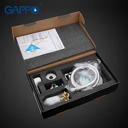 Вбудований гігієнічний душ GAPPO G7248, білий/хром - мініатюра 8
