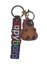 Брелок C 68188 CAPYBARA (6900067681881) Блакитний