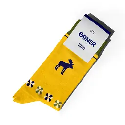 Шкарпетки Orner "Північ" жовті 41-44 - мініатюра 4