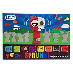 Дитячий конструктор Sprunki "Raddy" 7010-2, 47 деталей