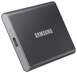 Накопичувач зовнішній SSD 4TB Samsung T7 Titan Gray (MU-PC4T0T/WW) - мініатюра 4