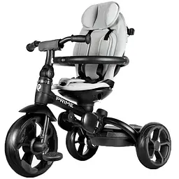 Дитячий триколісний велосипед Qplay Prime Grey сірий (T561-5Grey) - мініатюра 5