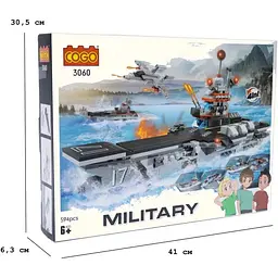 Конструктор COGO "Армія" (594 елм.) Флот