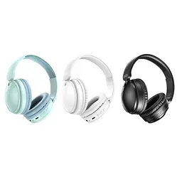 Навушники накладні XO BE36 Crystal Clear Over-Head bluetooth Headphones Зелені - мініатюра 5