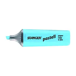 Маркер Stanger текстовий, 1-5 мм, пастель, бірюзовий, 10 шт. (MARKER-TXT-STPASTT10)