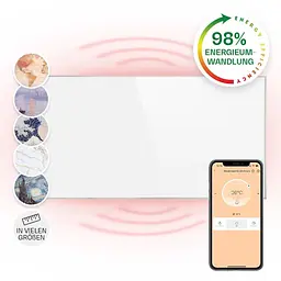 Інфрачервоний обігрівач Klarstein Wonderwall Smart (10032781) - мініатюра 8