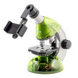 Мікроскоп Sigeta MIXI 40x-640x GREEN (з адаптером для смартфона) - мініатюра 4