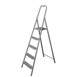 Драбина Eurogold STEEL HOME 215 GREY (ЕГ-215 GREY) - мініатюра 1