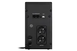 2E Джерело безперебійного живлення DD2000, 2000VA/1200W, LCD, USB, 2xSchuko - мініатюра 3