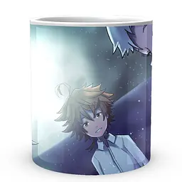 Кухоль GeekLand The Promised Neverland Обіцяний Неверленд Емма Рей Норман NV 02.468 330 мл білий - мініатюра 2