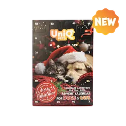 Адвент-календар для собак і котів UNIQ PETS MIX SNACK BOX TREATMAS TIME 100 г - мініатюра 2