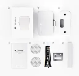 Розумний замок меблевий Xiaomi Yeelock Cabinet Lock (ZNGS01YSB) - мініатюра 5