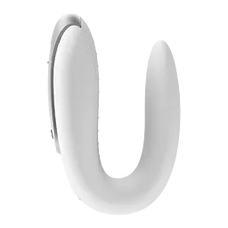 Вібратор Satisfyer Double Fun Partner 9.3 см білий - мініатюра 3