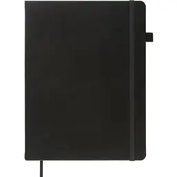 Книга записна Buromax Etalon в клітинку 250х190 мм чорна 96 аркушів (BM.292160-01) - мініатюра 2