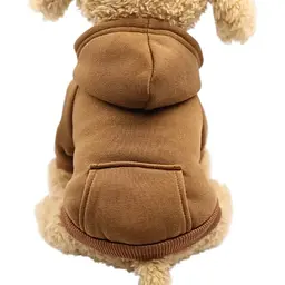 Худі Ginger для тварин XXL коричневе ОГ-52 Д-40 см 6-13 кг