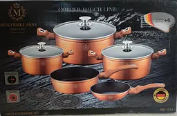 Набір посуду Meisterklasse Granite Touch Line MK-1014 10 предметів - мініатюра 8