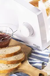 Електричний слайсер Adler AD 4703, 400 Вт, лезо 170 мм, регулювання товщини 0–15 мм - мініатюра 7
