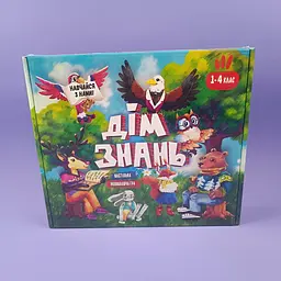 Настільна гра Strateg Дім знань українською мовою (30454)