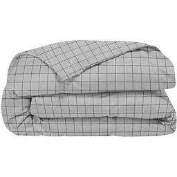 Підковдра євро Cosas Grey Geometry 220х240 см (CellAshgrey_220x240q)