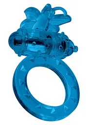 Toy Joy Flutter Ring - віброкільце синій Toy Joy TOY9348 98637 - мініатюра 2